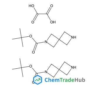 2-Methyl-2-propanyl 2,6-diazaspiro[3.3]heptane-2-carboxylate ethanedioate (2:1)