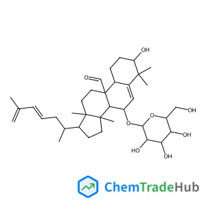 (1S,4R,7S,9beta,23E)-9-Formyl-1-hydroxy-10,14-dimethyl-4,9-cyclo-9,10-secocholesta-5,23,25-trien-7-yl beta-D-glucopyranoside