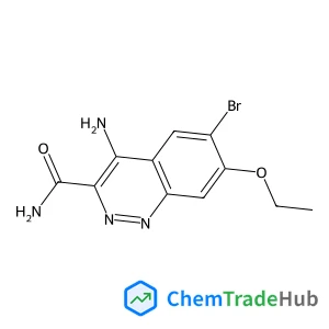 4-Amino-6-bromo-7-ethoxy-3-cinnolinecarboxamide