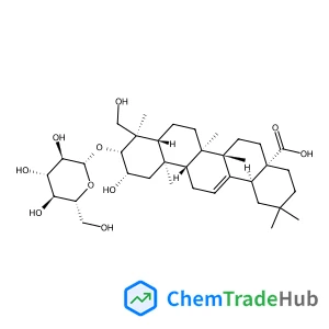 (2beta,3beta)-3-(beta-D-Glucopyranosyloxy)-2,23-dihydroxyolean-12-en-28-oic acid