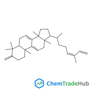 (24E)-3-Oxolanosta-7,9(11),24-trien-26-al