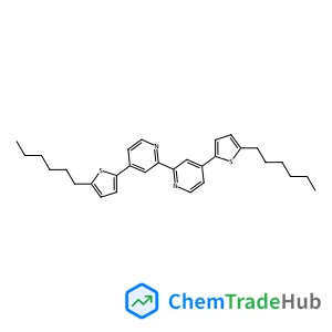 4,4'-Bis(5-hexyl-2-thienyl)-2,2'-bipyridine