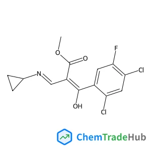 Methyl (2E)-3-(cyclopropylamino)-2-(2,4-dichloro-5-fluorobenzoyl)acrylate