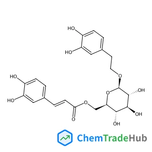 2-(3,4-Dihydroxyphenyl)ethyl 6-O-[(2E)-3-(3,4-dihydroxyphenyl)-2-propenoyl]-beta-D-glucopyranoside