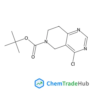 2-Methyl-2-propanyl 4-chloro-7,8-dihydropyrido[4,3-d]pyrimidine-6(5H)-carboxylate