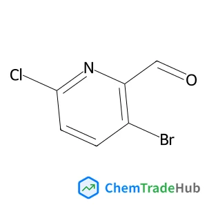 3-Bromo-6-chloropicolinaldehyde 3-Bromo-6-chloropicolinaldehyde