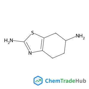 (6S)-4,5,6,7-tetrahydro-1,3-benzothiazole-2,6-diamine