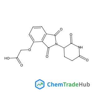 {[2-(2,6-Dioxo-3-piperidinyl)-1,3-dioxo-2,3-dihydro-1H-isoindol-4-yl]oxy}acetic acid