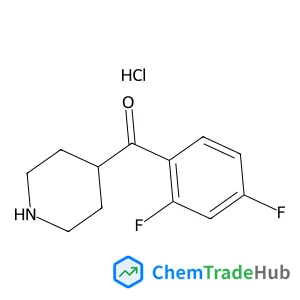 (2,4-Difluorophenyl)(4-piperidinyl)methanone hydrochloride (1:1)