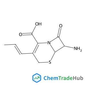 7-Amino-8-oxo-3-[(1Z)-1-propen-1-yl]-5-thia-1-azabicyclo[4.2.0]oct-2-ene-2-carboxylic acid