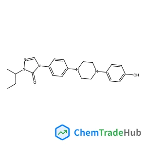2-sec-Butyl-4-{4-[4-(4-hydroxyphenyl)-1-piperazinyl]phenyl}-2,4-dihydro-3H-1,2,4-triazol-3-one