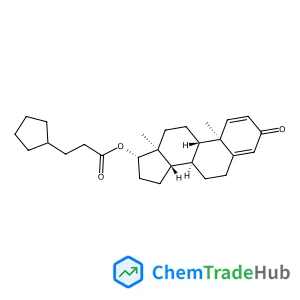 (17beta)-3-Oxoandrosta-1,4-dien-17-yl 3-cyclopentylpropanoate