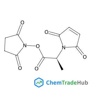 1H-Pyrrole-2,5-dione, 1-[2-[(2,5-dioxo-1-pyrrolidinyl)oxy]-1-methyl-2-oxoethyl]-, (S)- (9CI)