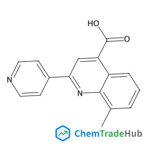 8-Methyl-2-pyridin-4-ylquinoline-4-carboxylic acid structure 8-Methyl-2-pyridin-4-ylquinoline-4-carboxylic acid structure