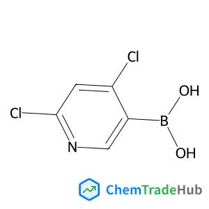 (4,6-Dichloropyridin-3-yl)boronic acid (4,6-Dichloropyridin-3-yl)boronic acid