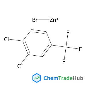 (2-CHLORO-5-(TRIFLUOROMETHYL)BENZYL)ZINC BROMIDE, 0.50 M IN THF