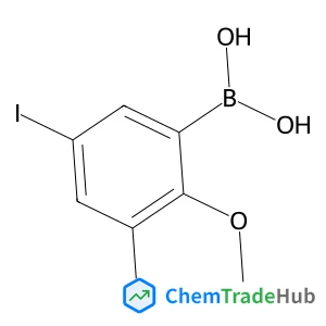 (3,5-Diiodo-2-methoxyphenyl)boronic acid (3,5-Diiodo-2-methoxyphenyl)boronic acid