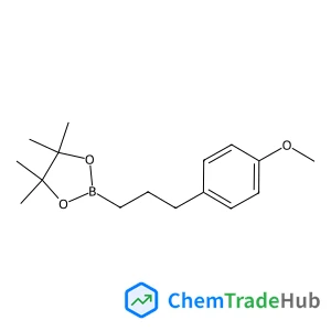 2-[3-(4-Methoxyphenyl)propyl]-4,4,5,5-tetramethyl-1,3,2-dioxaborolane