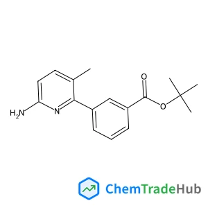 tert-butyl 3-(6-amino-3-methyl-2-pyridyl)benzoate
