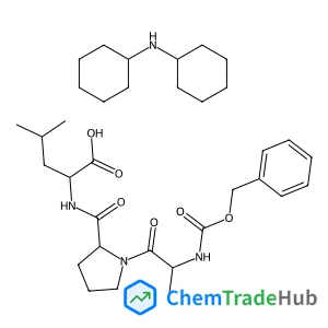 N-[(Benzyloxy)carbonyl]-L-alanyl-L-prolyl-L-leucine - N-cyclohexylcyclohexanamine (1:1)