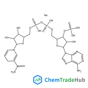 sodium [(2R,3R,4R,5R)-2-(6-aminopurin-9-yl)-5-[[[[(2R,3S,4R,5S)-5-(3-carbamoyl-4H-pyridin-1-yl)-4-hydroxy-2-(hydroxymethyl)tetrahydrofuran-3-yl]oxy-hydroxy-phosphoryl]oxy-hydroxy-phosphoryl]oxymethyl]-4-hydroxy-tetrahydrofuran-3-yl] hydrogen phosphate