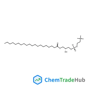 (2R)-2-Hydroxy-3-(icosanoyloxy)propyl 2-(trimethylammonio)ethyl phosphate Chemical_Structure_Of