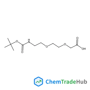 2,2-Dimethyl-4-oxo-3,8,11-trioxa-5-azatridecan-13-oic acid