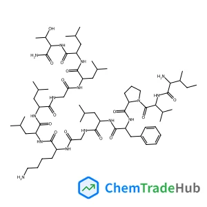 L-Isoleucyl-L-valyl-L-prolyl-L-phenylalanyl-L-leucylglycyl-L-lysyl-L-leucyl-L-leucylglycyl-L-leucyl-L-leucyl-L-threoninamide