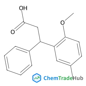 3-(2-Methoxy-5-methylphenyl)-3-phenylpropanoic acid