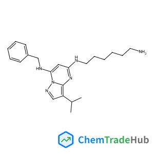 N~5~-(6-Aminohexyl)-N~7~-benzyl-3-isopropylpyrazolo[1,5-a]pyrimidine-5,7-diamine
