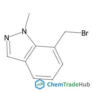 7-(Bromomethyl)-1-methyl-1H-indazole structure