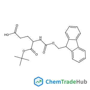 (4R)-4-{[(9H-Fluoren-9-ylmethoxy)carbonyl]amino}-5-[(2-methyl-2-propanyl)oxy]-5-oxopentanoic acid