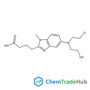 5-[(2-Chloroethyl)(2-hydroxyethyl)amino]-1-methyl-1H-benzimidazole-2-butanoic acid
