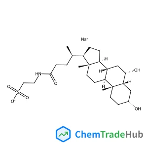 Sodium 2-{[(3alpha,5beta,6alpha)-3,6-dihydroxy-24-oxocholan-24-yl]amino}ethanesulfonate