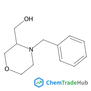 (4-Benzyl-3-morpholinyl)methanol structure