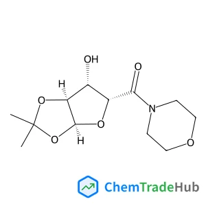 [(3aS,5R,6S,6aS)-6-Hydroxy-2,2-dimethyltetrahydrofuro[2,3-d][1,3]dioxol-5-yl](4-morpholinyl)methanone (non-preferred name)