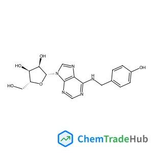 (2R,3S,4R,5R)-2-(hydroxymethyl)-5-[6-[(4-hydroxyphenyl)methylamino]purin-9-yl]tetrahydrofuran-3,4-diol