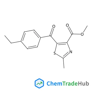 methyl 5-(4-ethylbenzoyl)-2-methyl-1,3-thiazole-4-carboxylate