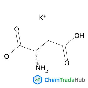 Butanedioate, 2-amino-, potassium salt (1:1)
