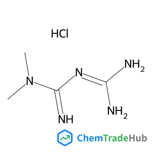 N,N-Dimethylimidodicarbonimidic diamide hydrochloride (1:1)