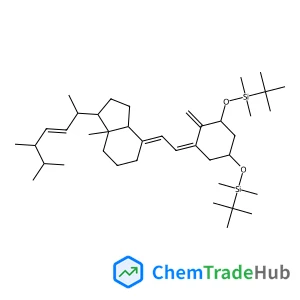 (1S,3R,5E,7E,22E)-1,3-Bis{[dimethyl(2-methyl-2-propanyl)silyl]oxy}-9,10-secoergosta-5,7,10,22-tetraene