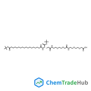 (S)-22-(Tert-butoxycarbonyl)-10,19,24-trioxo-3,6,12,15-tetraoxa-9,18,23-triazahentetracontane-1,41-dioic acid