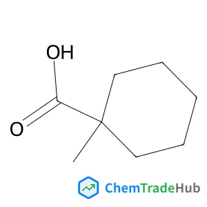1-methylcyclohexane-1-carboxylic acid Chemical_Structure_Of