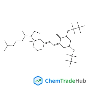 (1S,3R,5Z,7E)-1,3-Bis{[dimethyl(2-methyl-2-propanyl)silyl]oxy}-9,10-secocholesta-5,7,10-triene