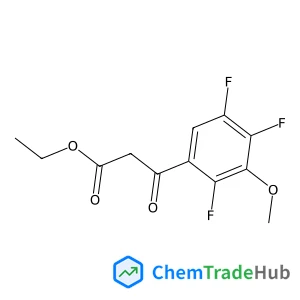 Ethyl 3-oxo-3-(2,4,5-trifluoro-3-methoxyphenyl)propanoate