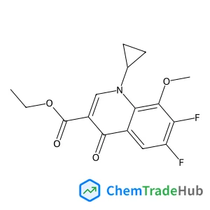 Ethyl 1-cyclopropyl-6,7-difluoro-8-methoxy-4-oxo-1,4-dihydro-3-quinolinecarboxylate