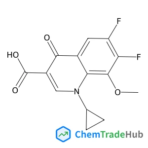 1-Cyclopropyl-6,7-difluoro-8-methoxy-4-oxo-1,4-dihydro-3-quinolinecarboxylic acid