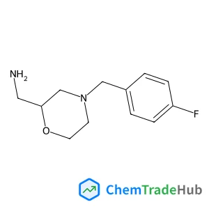 1-[4-(4-Fluorobenzyl)-2-morpholinyl]methanamine