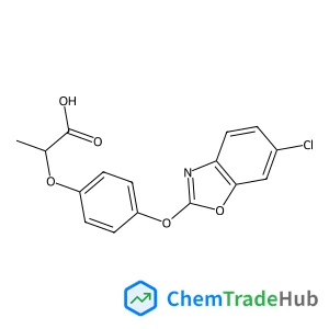 (2R)-2-{4-[(6-Chloro-1,3-benzoxazol-2-yl)oxy]phenoxy}propanoic acid