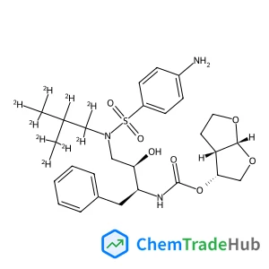 Darunavir-d9 structure